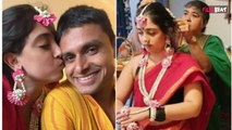 Ira Khan Wedding: Aamir Khan की बेटी की शादी की रस्में शुरु,लाल साड़ी में दिखीं बेहद खूबसूरत
