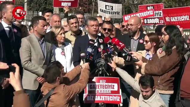 CHP lideri Özel'den 'sansür yasası' çıkışı: AYM önünde konuştu!
