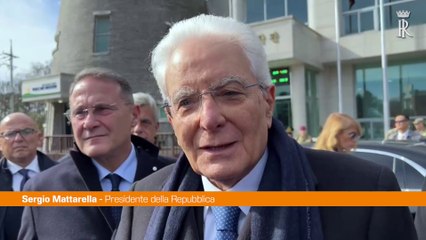 Mattarella "Con guerra mai conclusa c'è rischio di nuove violenze"