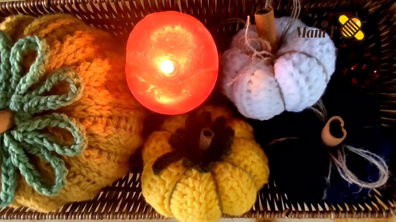 Crochet Réalisez cette   Citrouille pour une ambiance hivernale!    #point_ Crochet easy Pumpkin