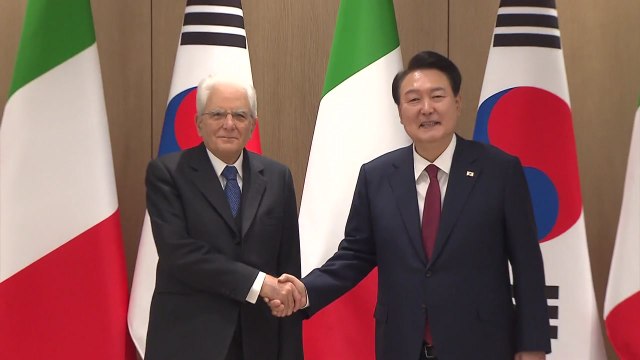 한-이탈리아 정상회담... 첨단기술·우주 협력 강화 / YTN