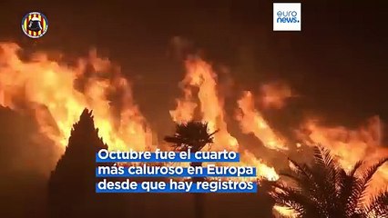 Octubre fue el mes más caluroso y con la temperatura más alta jamás registrada