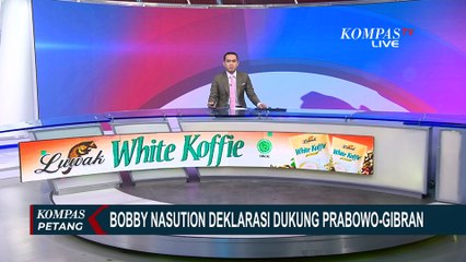 Bobby Deklarasi Dukung Prabowo-Gibran, PDI-P: Harus Pilih Salah Satu, Tak Bisa Main Dua Kaki
