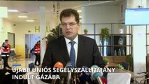 Az EU szerint a Gázába irányuló segélyeket 