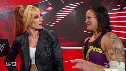 Becky Lynch and Shayna Baszler