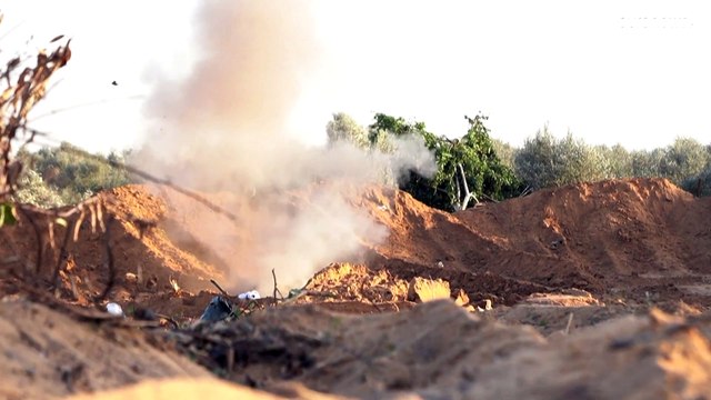 شاهد: الجيش الإسرائيلي يتوغل داخل مدينة غزة ويتغول في القصف