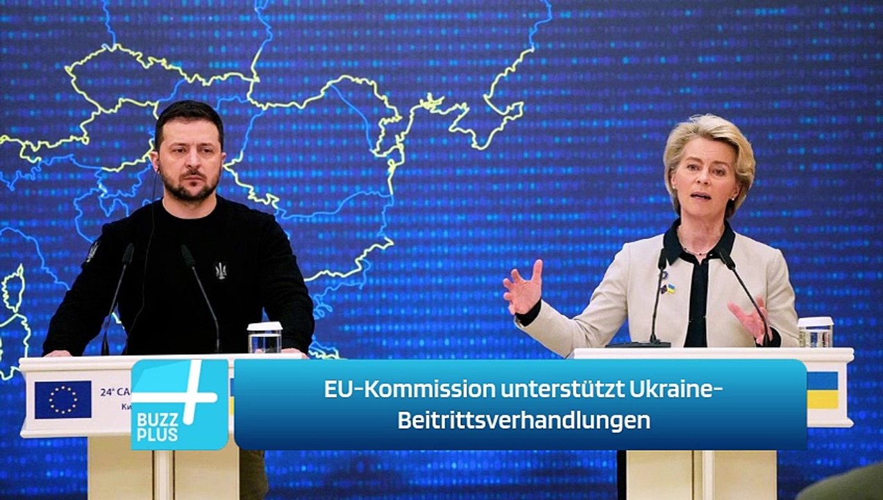 EU-Kommission unterstützt Ukraine-Beitrittsverhandlungen