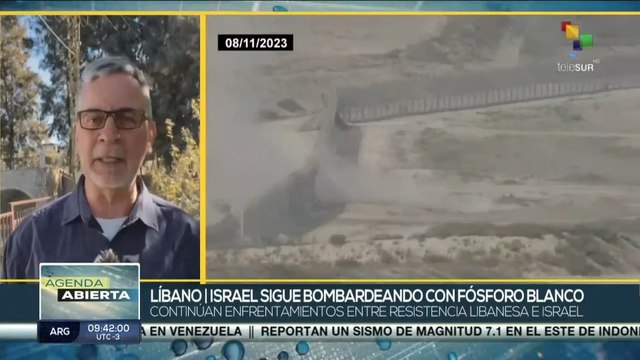 Fuerzas de ocupación israelí continúan bombardeando el Líbano con fósforo blanco