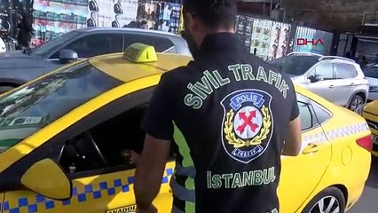 Kadıköy'de Emniyet Kemeri Denetimi: 12 Taksiciye Cezai İşlem