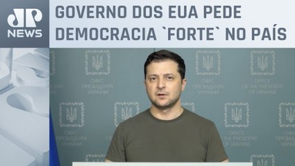 Zelensky diz que não é momento para disputa eleitoral na Ucrânia