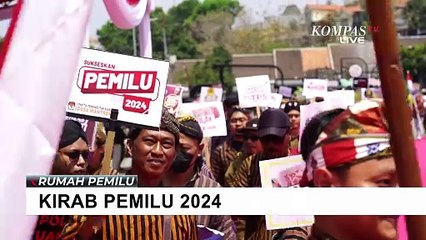 Lintasi 306 Kabupaten dan Kota, Kirab Pemilu 2024 Hadir untuk Ingatkan Rakyat soal Pesta Demokrasi!