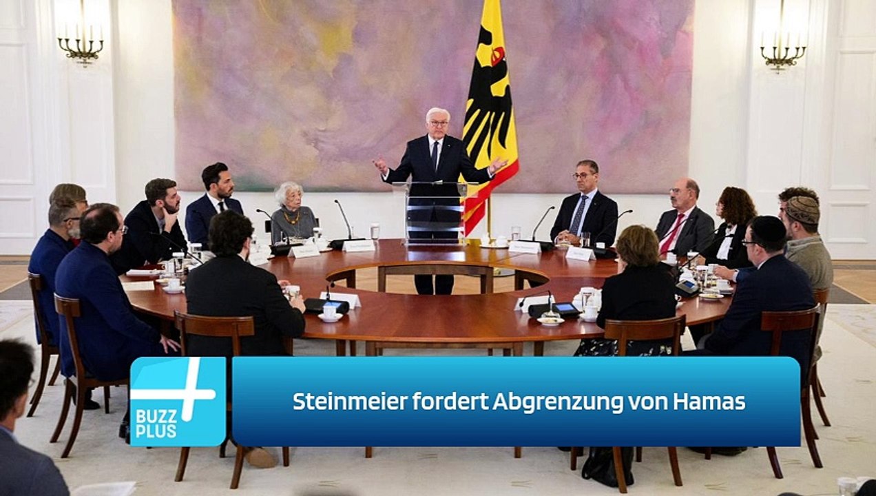 Steinmeier fordert Abgrenzung von Hamas