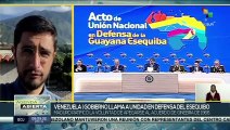 Presidente de Venezuela lideró acto en defensa del Esequibo
