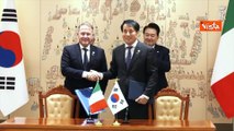 Mattarella e Yoon Suk-Yeol firmano accordi Italia-Corea del Sud