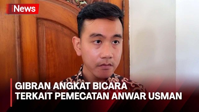 Ketua MK Anwar Usman Diberhentikan, Gibran Kita Hormati Keputusannya