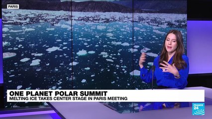 One Planet - Polar Summit: Melting ice takes center stage in Paris meeting