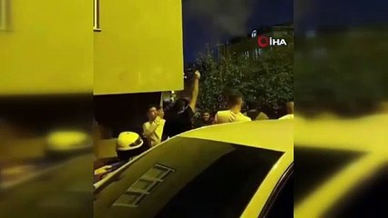 Cezaevinden çıkışını ateş açarak kutladı