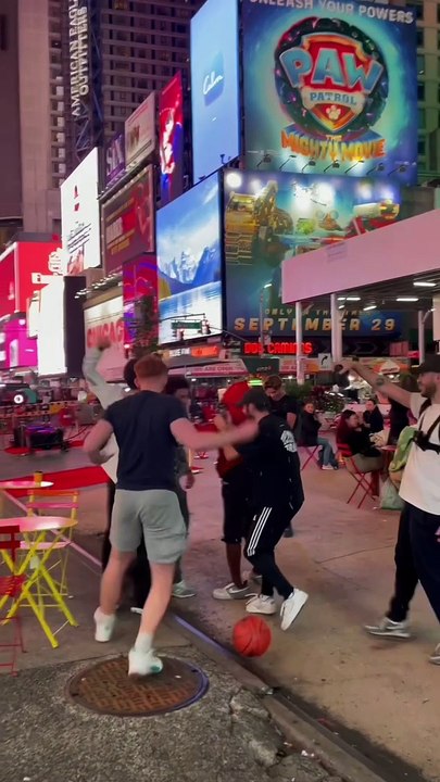On teste les américains au basket