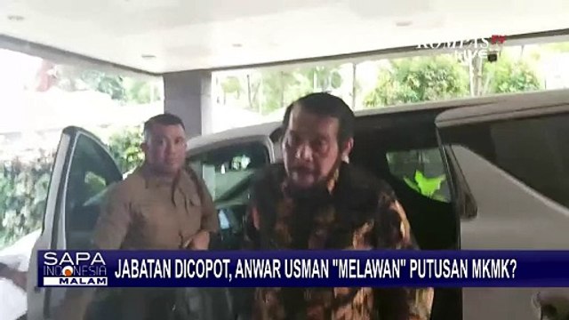Langgar Etik Berat, Anwar Usman Tolak Mundur dari MK