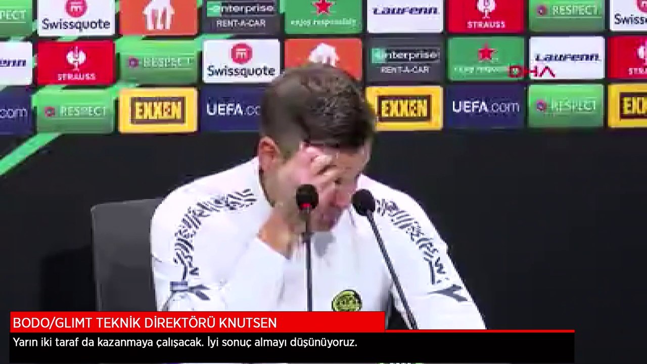 Bodo Glimt teknik direktörü Kjetil Knutsen: Elimizden geleni yapacağız