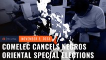 Comelec cancels Negros Oriental 3rd legislative district special elections