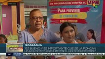 Nicaragua: Inicia campaña de vacunación contra el VPH en niñas de 10 a 14 años