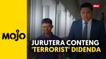 Jurutera conteng 'terrorist' di kedutaan Amerika Syarikat didenda