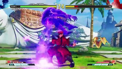 Street Fighter V Story & Arcade {SF2, SF Alpha} - M. Bison P1 (Eng. Ver)