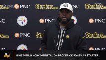 Mike Tomlin Noncommittal On Broderick Jones As Steelers Starter