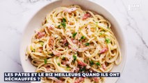 Voici pourquoi les pâtes sont meilleures pour la santé lorsqu'elles sont réchauffées