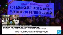 Informe desde Madrid: continúan las manifestaciones en contra de posible ley de amnistía