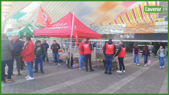 Cheminots liégeois : ils dénoncent une série de restructurations économiques à leurs dépens