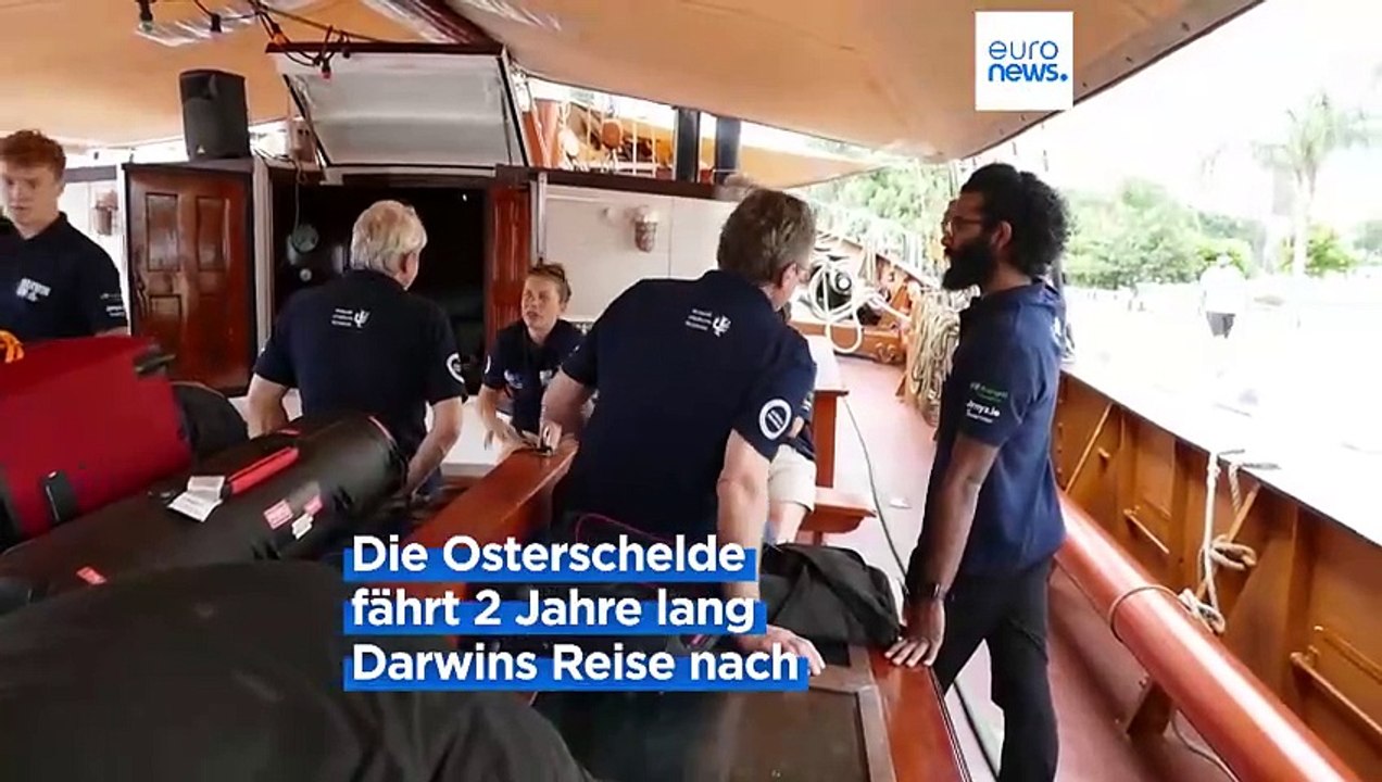 Darwin200 will die Welt verbessern: Junge Leute segeln auf den Spuren von Charles Darwin