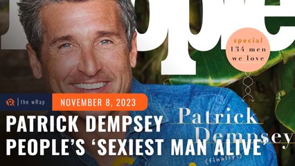 Patrick Dempsey named 2023's 'Sexiest Man Alive' by People magazine