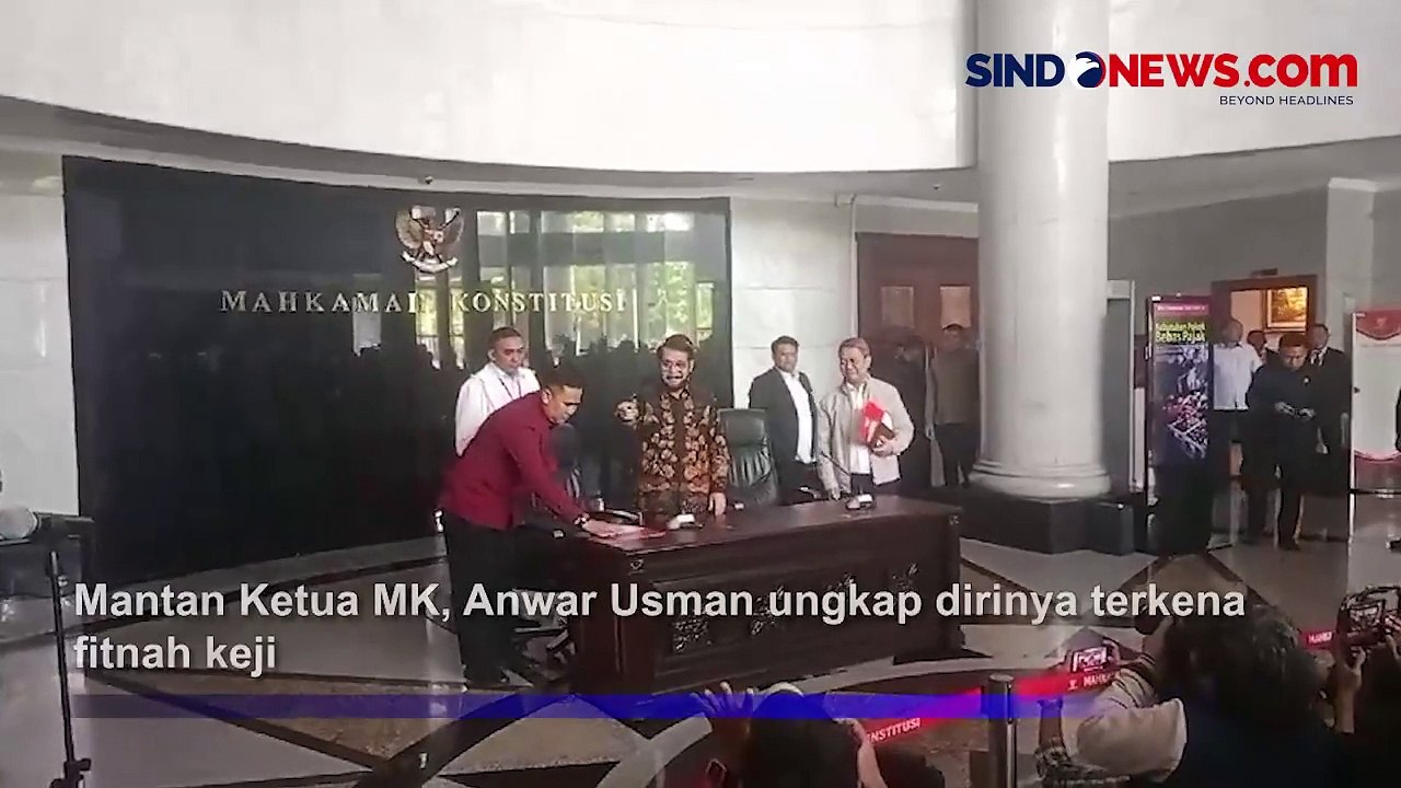 Anwar Usman Sebut Sebutan MK sebagai Mahkamah Keluarga Merupakan Fitnah Keji