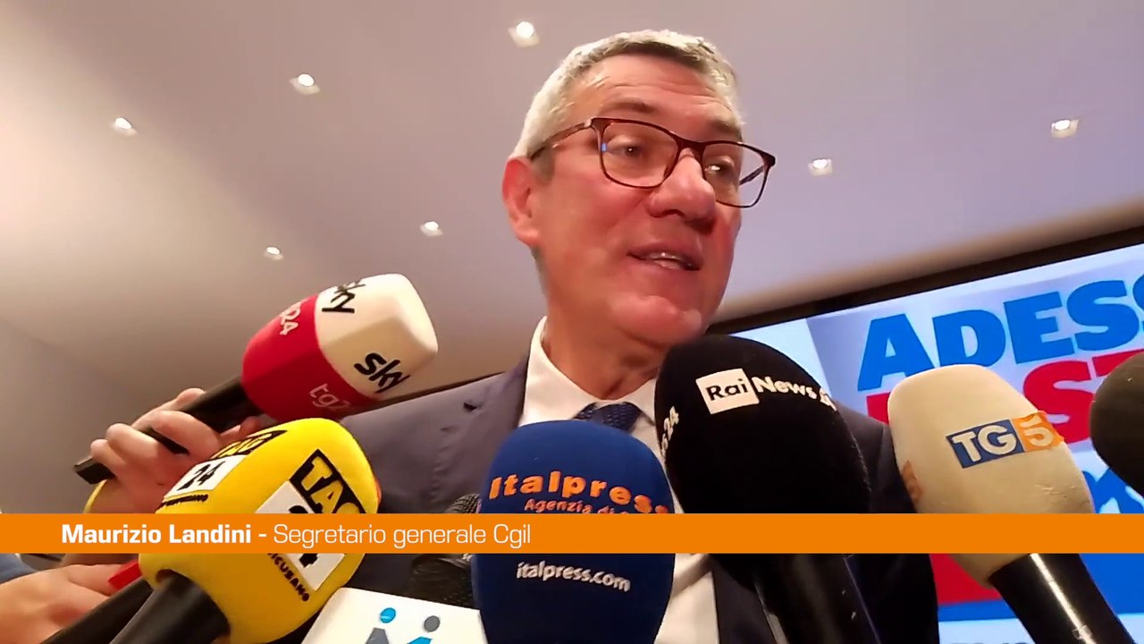 Manovra, Landini "Centralità aumento dei salari e lotta a evasione"