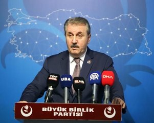 ANKARA-DESTİCİ: İSLAM ÜLKELERİ, İSRAİL'LE OLAN TÜM İLİŞKİLERİNİ KESMELİDİR