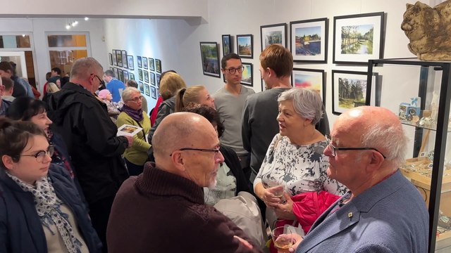 Gazeta Lubuska. Zielona Góra. Wernisaż Cezarego Bednarczyka