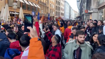 Münih’te Galatasaray coşkusu