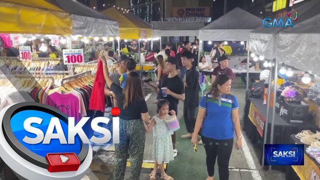 Greenhills Night Market, bukas na para sa mga nais mamili ng panregalo o dekorasyon para sa Pasko | Saksi