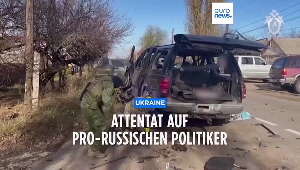 Luhansk: Autobombenanschlag auf prorussischen Politiker