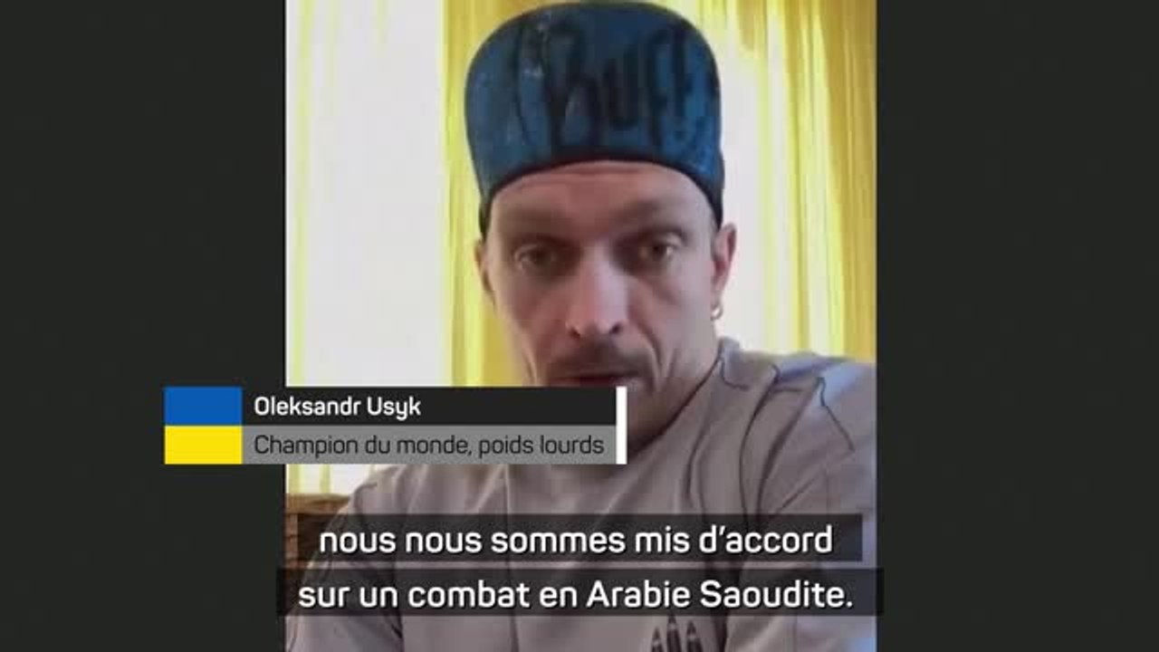 Poids lourds - Usyk espère retrouver Fury en 2024