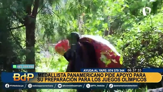 Ganador de medalla de bronce en Canotaje en los Panamericanos pide ayuda