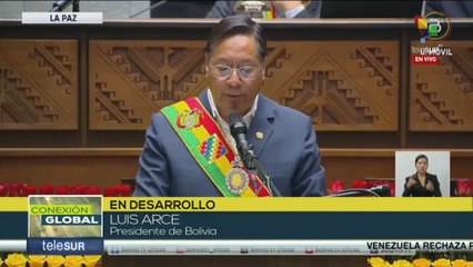 Luis Arce: Estamos dando un salto cualitativo en el desarrollo de Bolivia