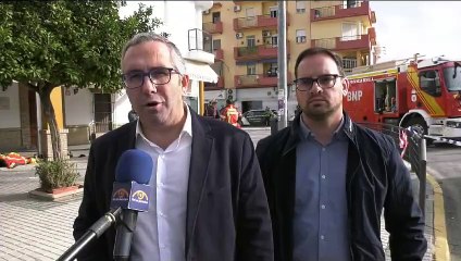 Mueren en Los Palacios dos jóvenes de 17 y 19 años en el incendio de un piso