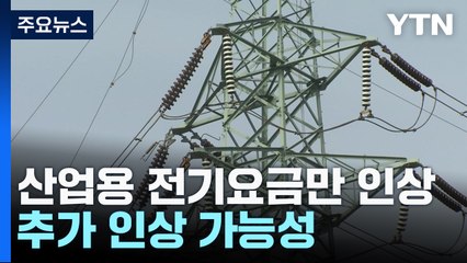 4분기 전기요금 '산업용'만 인상...추가 인상 가능성 / YTN