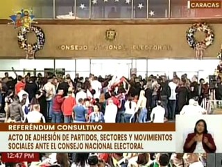 Download Video: PSUV se adhiere al referéndum consultivo por la defensa del Territorio Esequibo