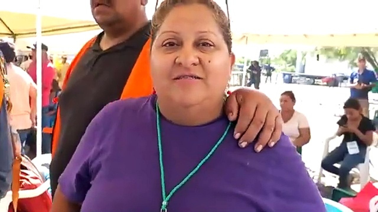 “Gracias, sr. presidente Lopez Obrador por venir a tomarse la foto con mi dolor”