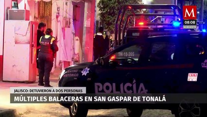 Reportan múltiples balaceras Jalisco; hay 4 detenidos