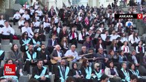 Ankara Müzik ve Güzel Sanatlar Üniversitesi, yeni akademik yıla Aşık Veysel türküleri ile girdi